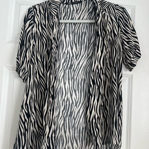 Zebra Print Women's Zara Top
